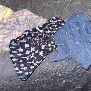 five universal thread bandana hair wraps/ neck scarves